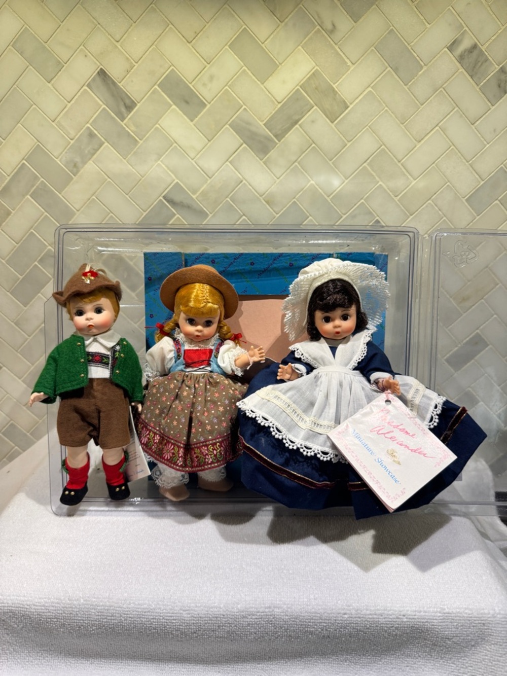 Madame Alexander Trio of Dolls - France, Austria, Austria Boy